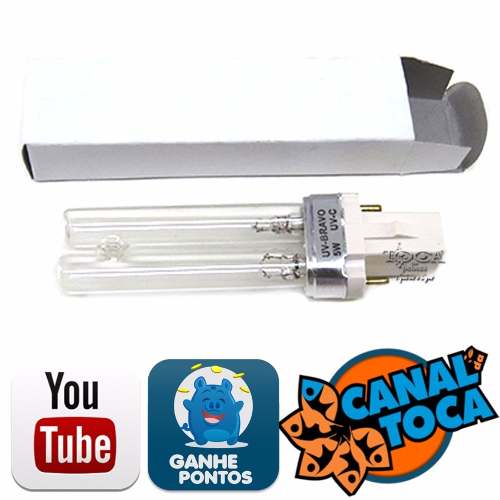 Lampada Uv 5w Para Reposição De Filtros Uvs