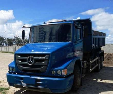 MB  truck caçamba ano  cor azul - Guarulhos -