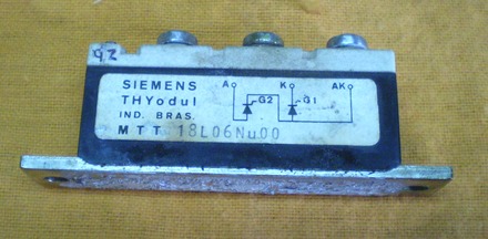 Módulo SCR Siemens.- 113 - - Porto Alegre - Máquinas