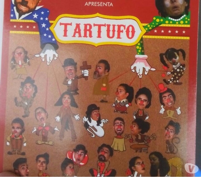 Peça Teatral Tartufo por Palhaçaria Quenaeu