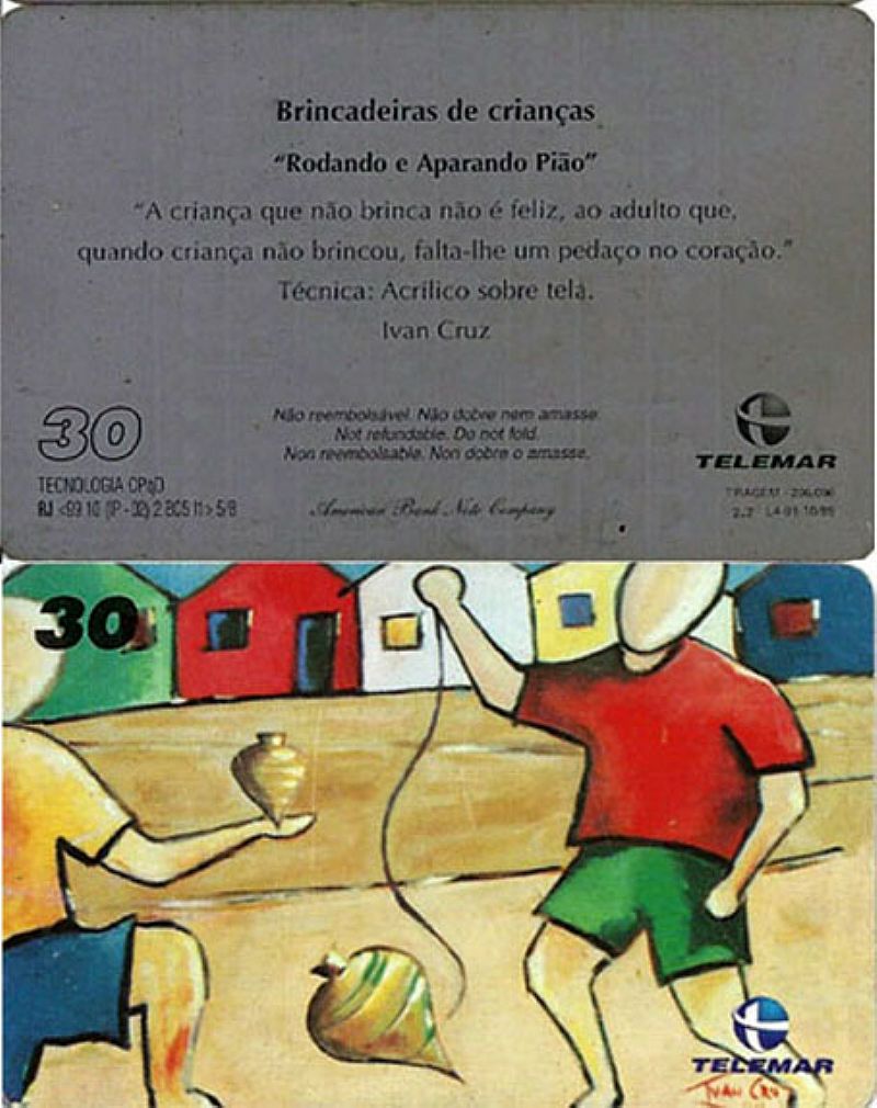 Rodando e aparando piao, adulto que quando crianca nao