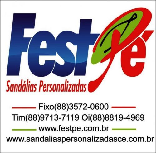 Sandálias e Chinelos Personalizados-Fest Pé