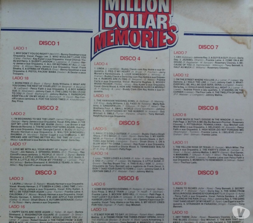 COLEÇÃO DE 9 LP´S (LONG PLAY) - MÚSICA DE OURO