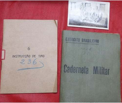 Caderneta Militar E Caderneta De Instrução De Tiro - A74