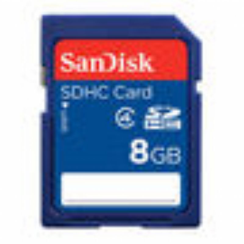 Cartao de memoria sd card sdhc sandisk 8gb sdsdb-008g-b35