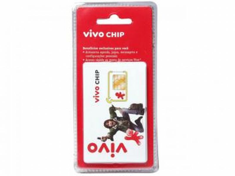 Chip vivo 3g pre-pago - ddd 16 rs