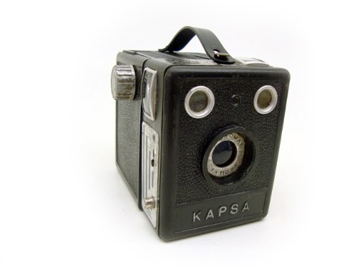 Câmera Máquina Fotográfica Anos 60 Kapsa