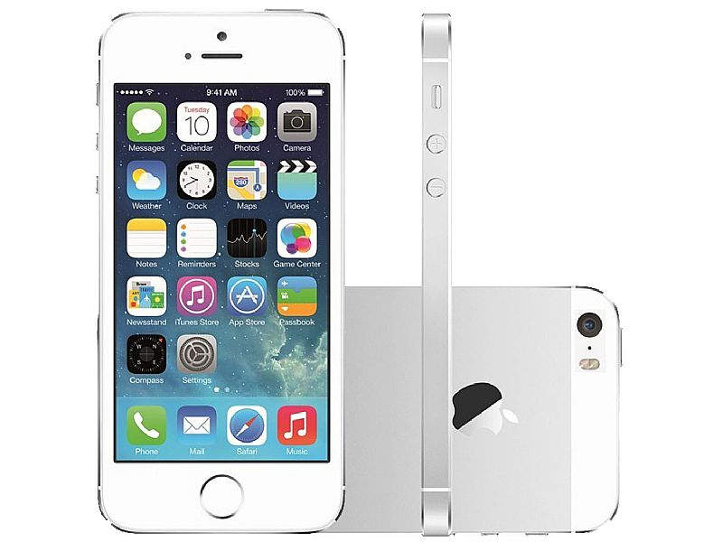 Iphone 5s apple 16gb 4g ios 7 tela 4" wi-fi - camera 8mp
