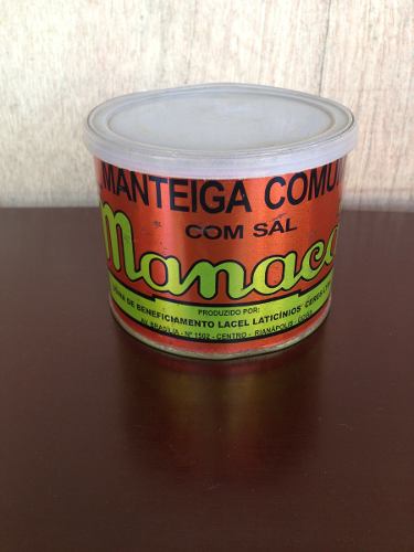 Lata Manteiga Manacá ()