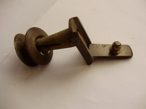 Molinete - Recolhedor De Trena - Antigo - Vintage Em Bronze