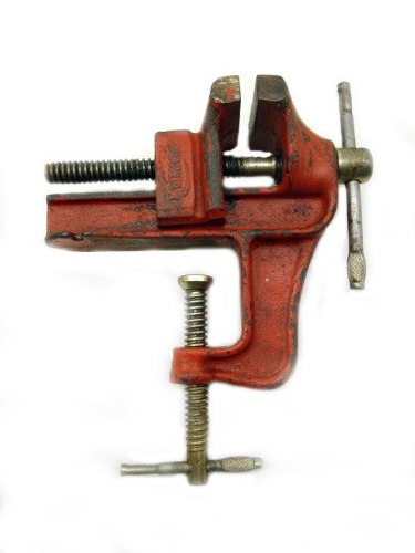 Morsa Peq. Funcionando Toda De Ferro