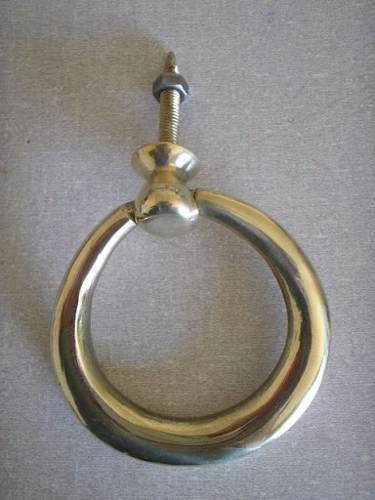 Puxador Para Tumulo De Bronze- Argola Simples