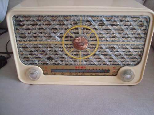 Radio Semp Valvulado Funcionando Sintonia Perfeita Anos 50