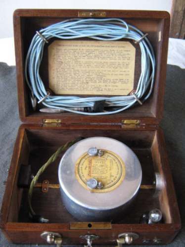 Raro Antigo Vitalisador Electrico Worms Equipamento Médico