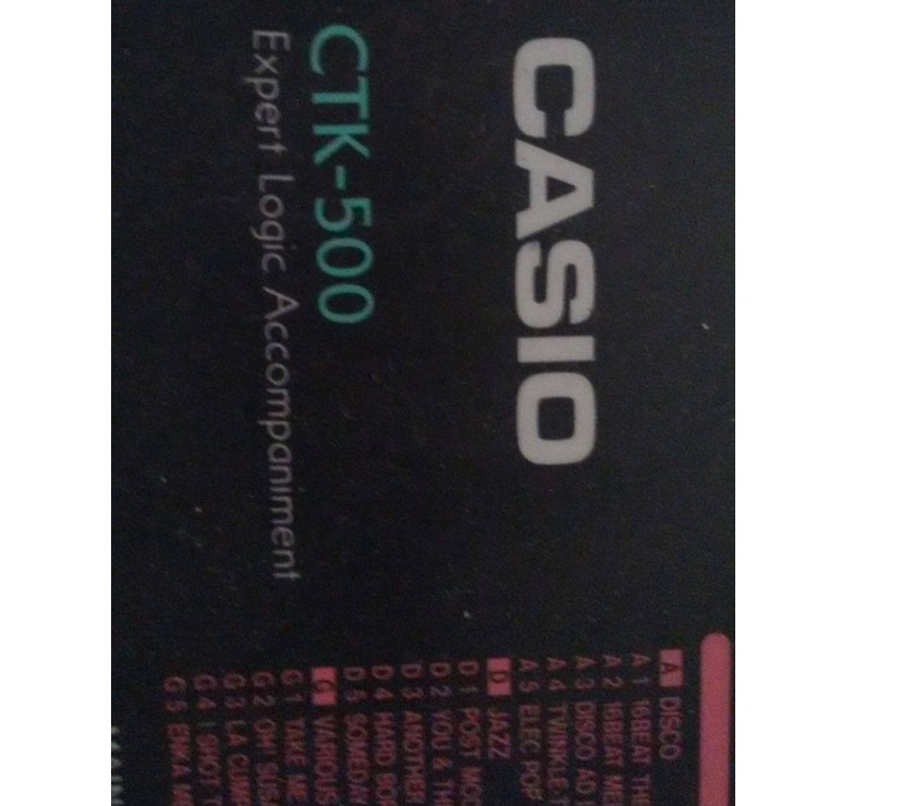TECLADO CASIO CTK500