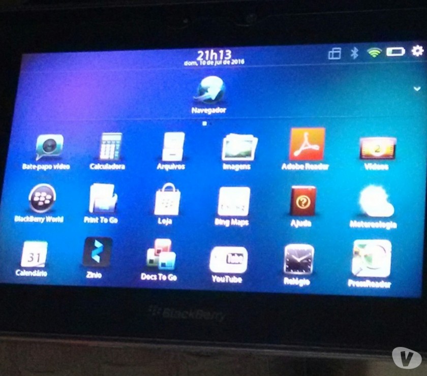 Tablet 7" Blackberry Playbook 16GB Muito Novo
