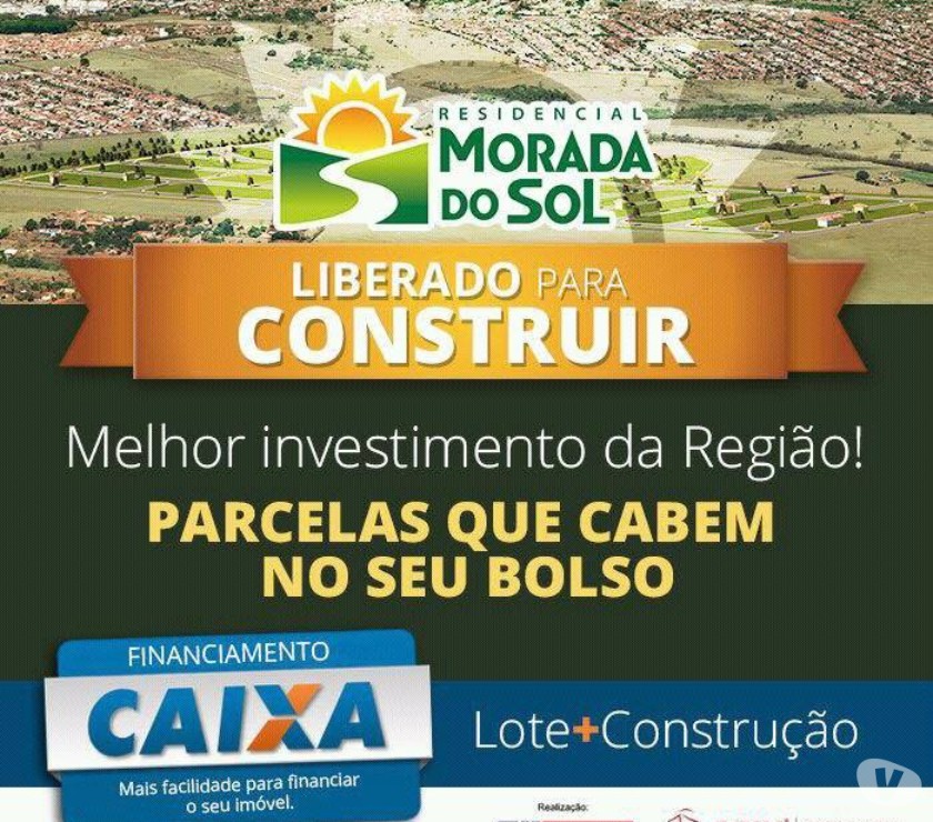 Terreno 200 mts Morada do Sol, a 3 kms shopping Cidade Norte