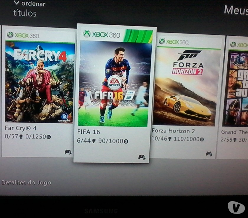 XBOX 360 SUPER SLIM  GP 8 JOGOS 600 REAIS