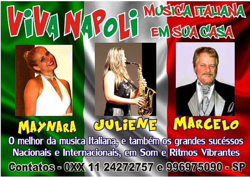 Banda italiana de sao paulo em sua casa - (viva napoli) -
