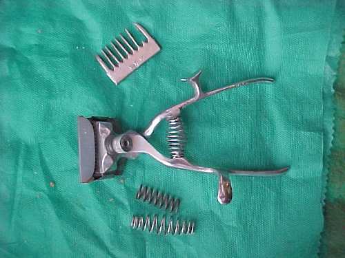 Barbearia Máquina De Cortar Cabelo Manual No Estado