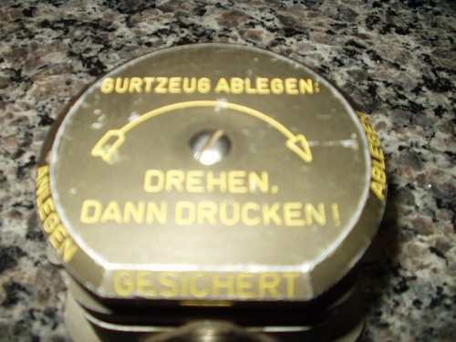 Fivela Paraquedista = Alemanha = 2ª Guerra = 100% Original