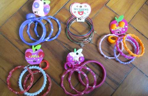 Kit Infantil Pulseira + Brinco E Anel !