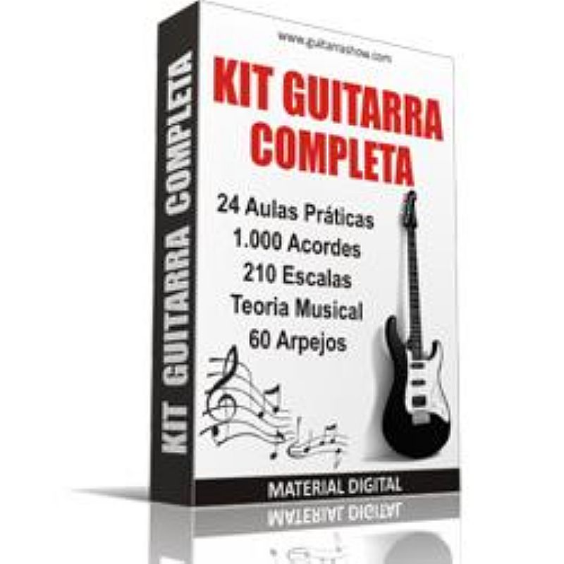 Kit guitarra completa a venda em São paulo