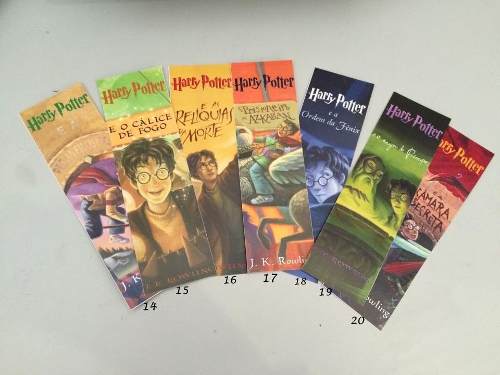 Marcadores De Pagina De Harry Potter, Crepusculo E Outros