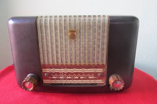 Radio Philips Antigo Valvulado Funcionando