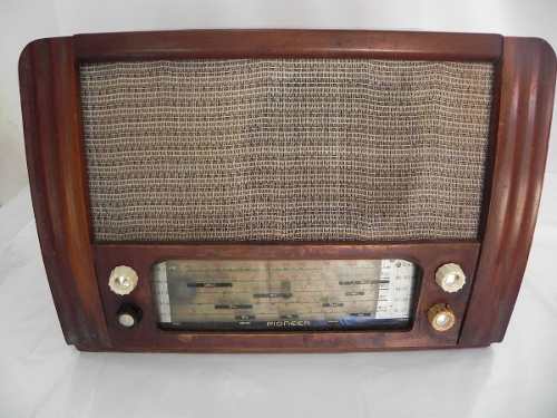 Rádio Antigo Valvulado Funcionando Pionner *beta
