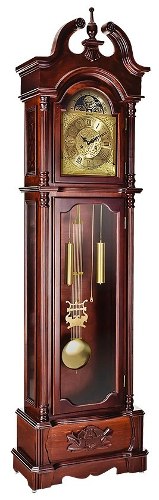 Relógio Carrilhão Mecânico Antigo Cordas Herweg -