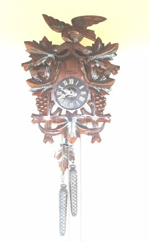 Relógio Cuco Antigo Da Marca H