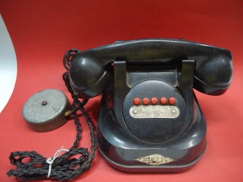 Telefone Antigo De Baquelite (ramal)
