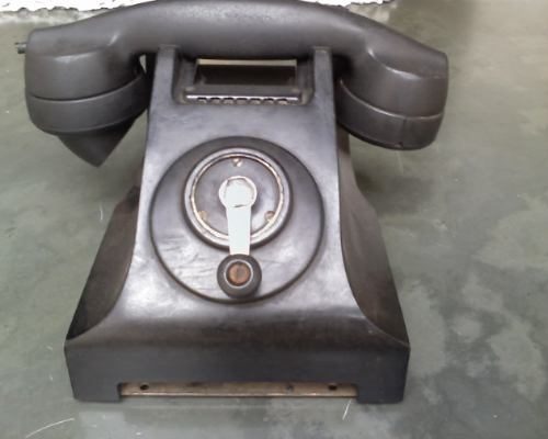 Telefone Antigo Preto Ericsson (colecionador)
