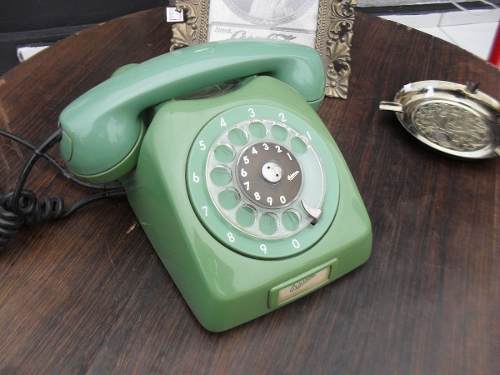 Telefone Antigo Verde