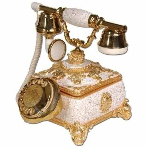 Telefone Decorativo Clássico (casa Branco) B