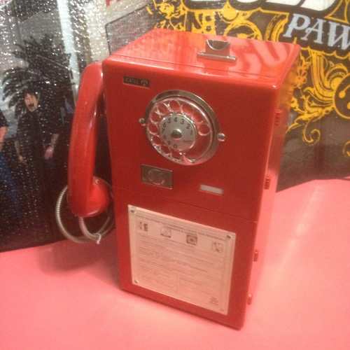 Telefone Orelhão Publico Antigo Restaurado Perfeito