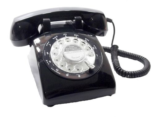 Telefone Preto Antigo Vintage Retro Pronta Entrega