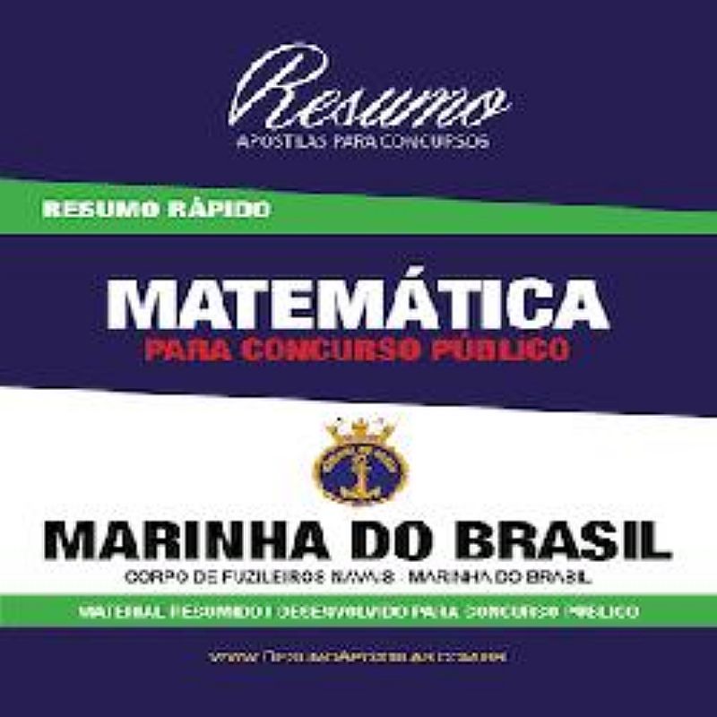 Apostila marinha do brasil - matematica - resumo rapido
