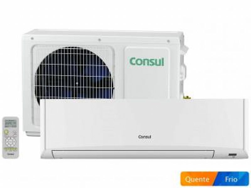 Ar-condicionado split consul  btus quente/frio - filtro
