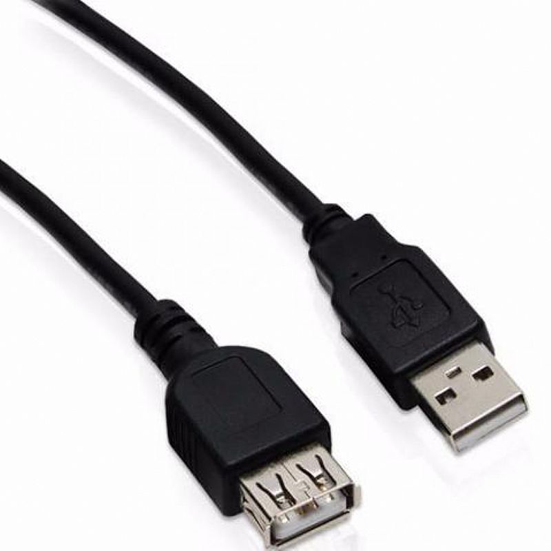 Cabo extensor usb 2.0 pluscable a mach x a f 5 metros