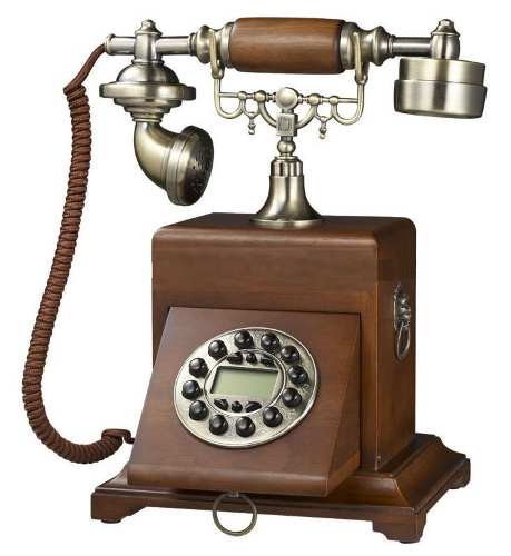 Telefone Retro De Mesa Vintage Gaveta = Pronta Entrega