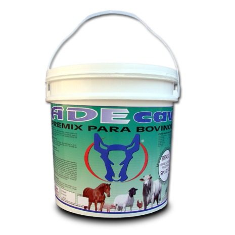 Vitamina Ade+b12+cálcio/sal Mineral/vacas Leiteiras/cavalos