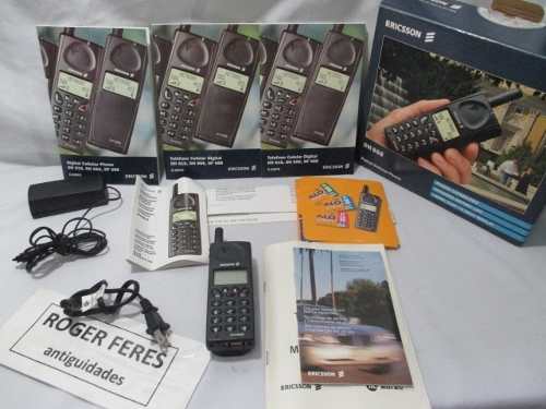 Antigo Telefone Celular Anos 90 Ericsson Decoração