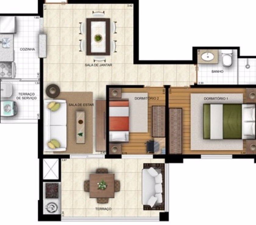 Prime House Sacomã - Aptos prontos de 60 m² e 68 m²