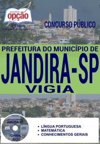 Apostila - Vigia - Concurso Jandira Sp  impressa