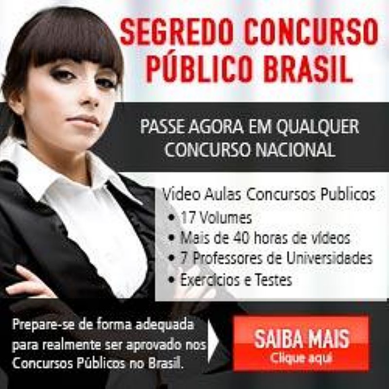 Aulas concursos publicos a venda em São paulo