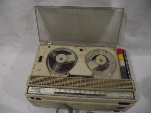 Antigo Gravador De Rolo Italiano Geloso