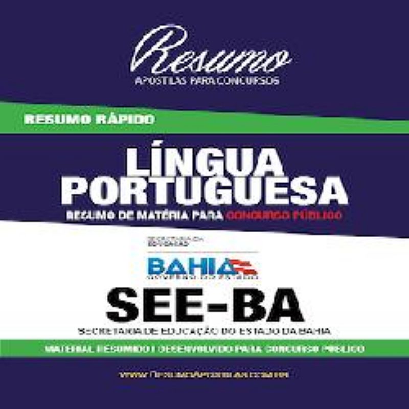 Apostila see-ba - portugues - resumo rapido
