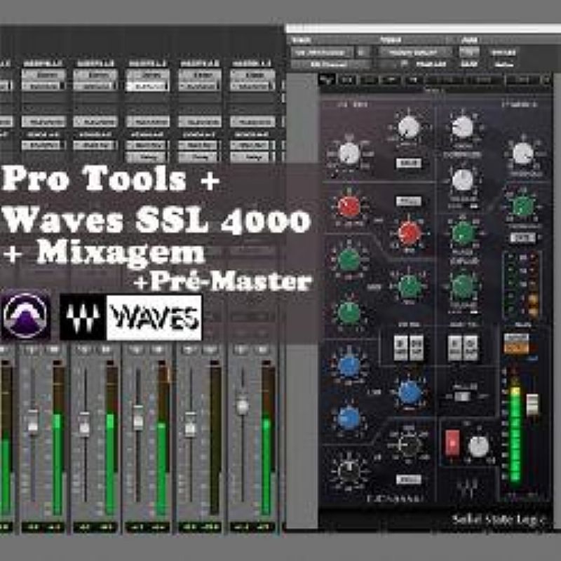 Avid pro tools waves ssl  mixagem e masterizacao